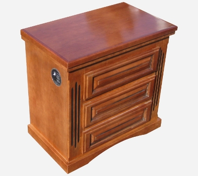 Hidden Biometric Gun Safe Nightstand