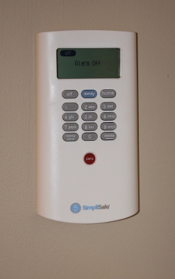 replace simplisafe keypad battery