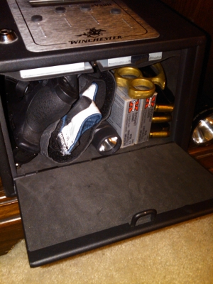 inside the winchester handgun safe