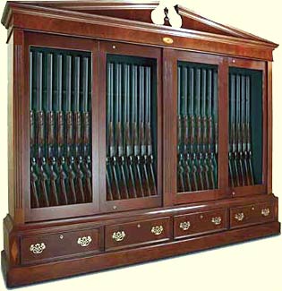 Wood Gun Cabinets