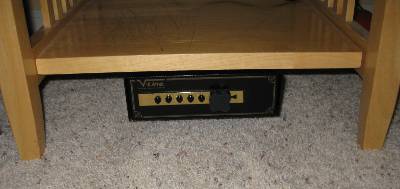 pistol safe under the coffee table